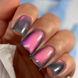 Гель-лак кошачий глаз Gelix Cat Eye Eggplant 8мл gelix_cat_eggplant фото 4