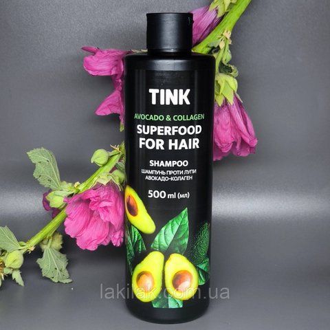 Шампунь против перхоти Авокадо-Коллаген Tink 500 мл shamp_tint_avocad_500ml фото