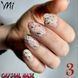 Crystal base Mi #3 (молочная база с красной и черной поталью) 8мл Mi_base_crystal03_50ml фото 1