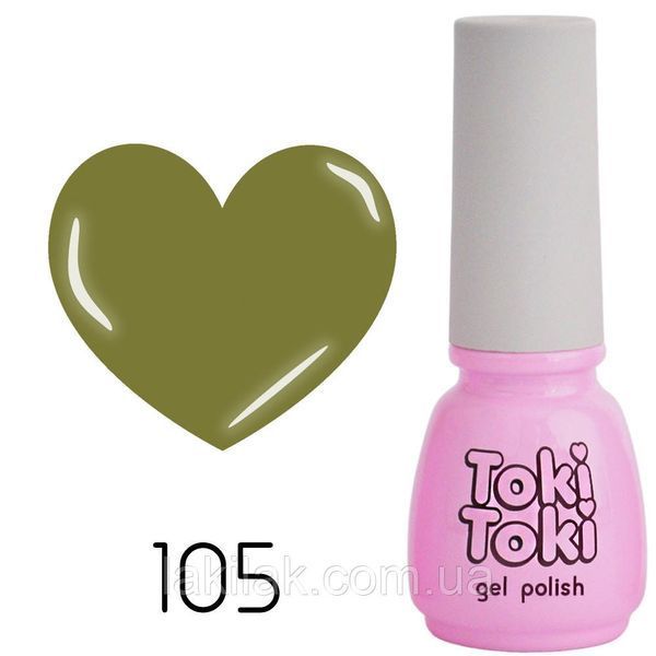 Гель-лак Toki-Toki № 105 оливка 5мл tokitoki_105 фото