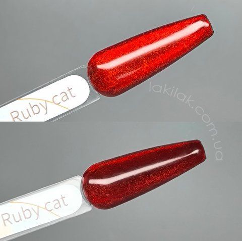 Гель-лак кошачий глаз Gelix Cat Eye Ruby 8мл gelix_cat_ruby фото