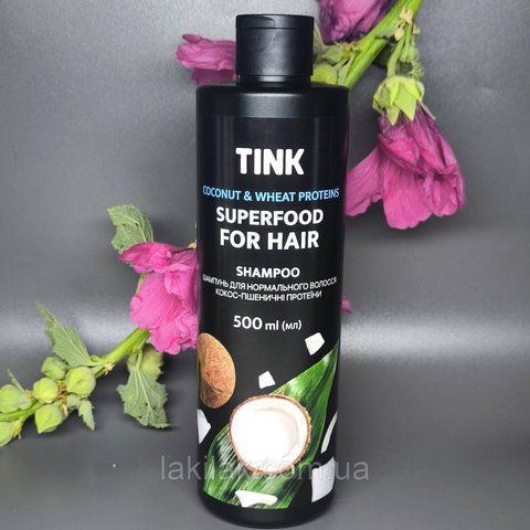 Шампунь для нормальных волос Кокос-Пшеничные протеины Tink 500 мл shamp_tint_coconut_500ml фото