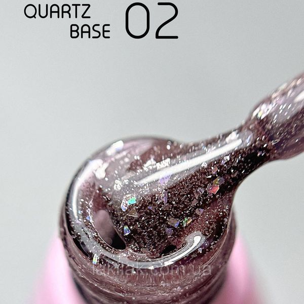 База для гель-лаку Toki-Toki Quartz Base QR02 світловідбивна 5мл toki_base_quartz_02 фото
