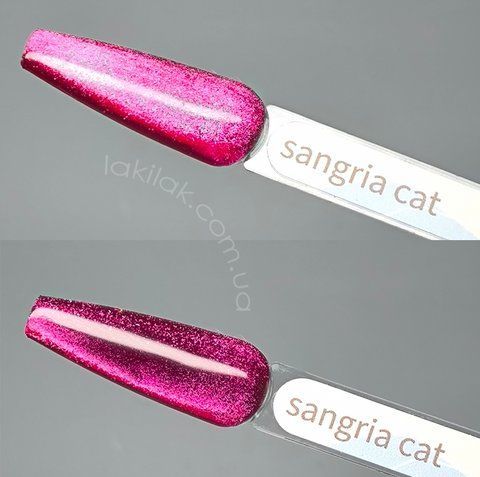 Гель-лак кошачий глаз Gelix Cat Eye Sangria 8мл gelix_cat_sangria фото