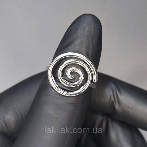 Каблучка #68 для фото нігтів (манікюру) колір срібло kilce68 фото
