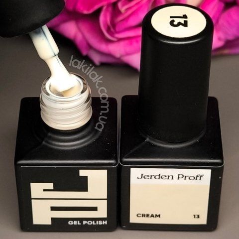 Гель-лак Jerden Proff №13 (кремовий) 5 мл jerden_proff_13 фото