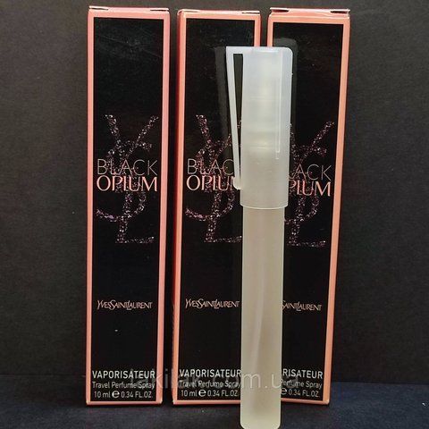 Парфумована вода Yves Saint Laurent Opium Black, 10мл (з роспилювачем), жіночі parf_opium_black_10ml фото