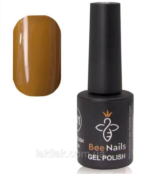 Гель-лак для нігтів Bee Nails 100 (умбра) 8мл bee_nails_100 фото