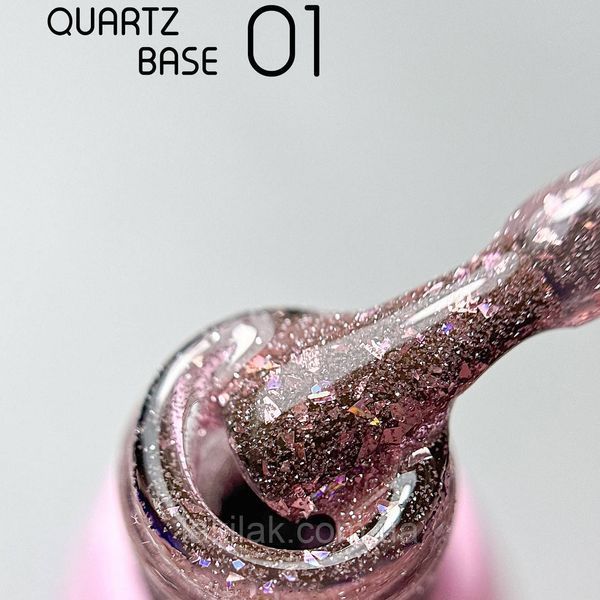 База для гель-лаку Toki-Toki Quartz Base QR01 світловідбивна 5 мл toki_base_quartz_01 фото