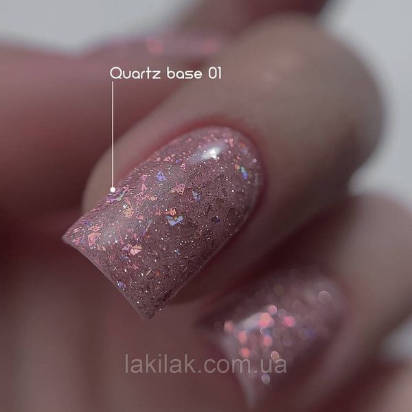 База для гель-лаку Toki-Toki Quartz Base QR01 світловідбивна 5 мл toki_base_quartz_01 фото