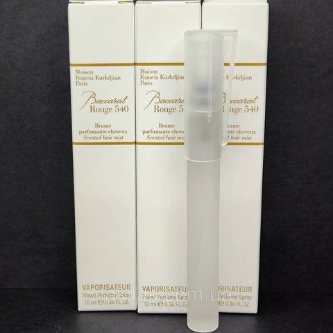 Парфумована вода Francis Kurkdjian Baccarat Rouge 540 Hair Mist 10мл (з роспилювачем), унісекс parf_baccarat_540w_10ml фото