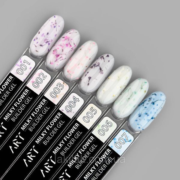 Гель для нарощення нігтів ART Builder Gel Milky Flower №02 15мл gel_art_milky_flower_02 фото
