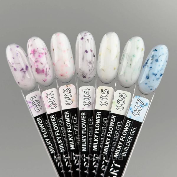 Гель для нарощення нігтів ART Builder Gel Milky Flower №02 15мл gel_art_milky_flower_02 фото