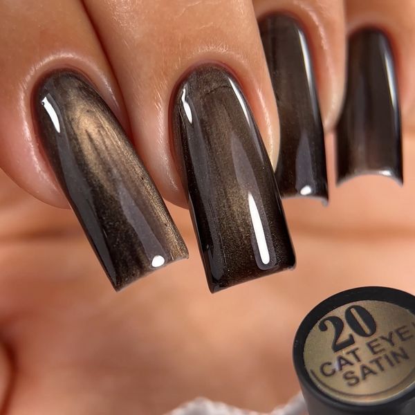Гель-лак сатинова кішка Crooz №20 Satin Cat (димчасто-коричневий) 8мл crooz_satin_cat_20 фото