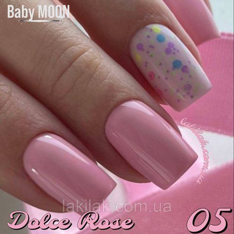 Гель-лак BABY MOON Dolce Rose №05 рожевий зефір, 6 мл baby_moon_rose_05 фото