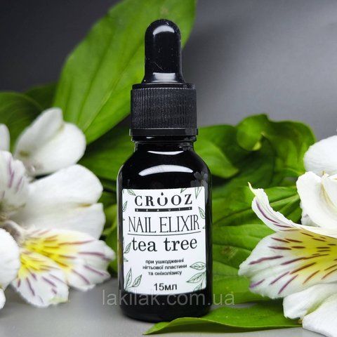 Засіб від оніхолізису CROOZ Nail Elixir Tea Tree 15мл onych_crooz_15ml фото