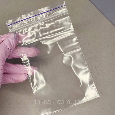 Пакет с замком zip-lock (100х150мм) 10шт zip_100x150_100 фото