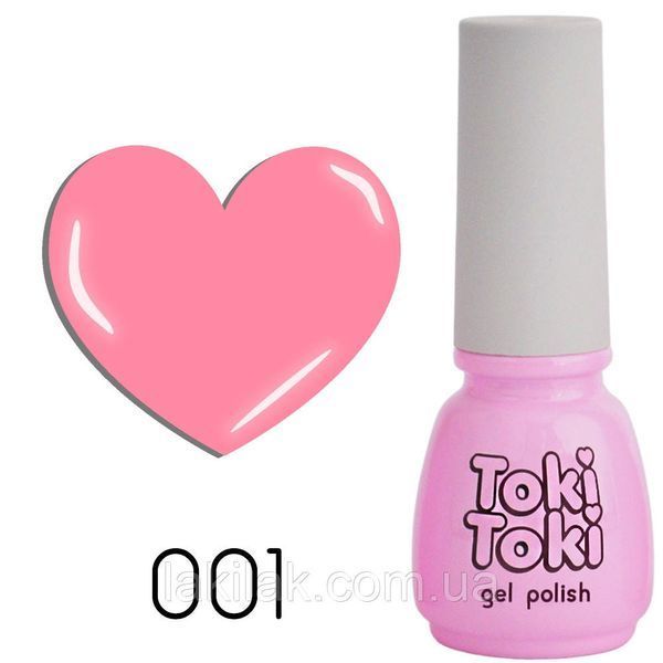 Гель-лак Toki-Toki № 001 розовый френч 5мл tokitoki_001 фото