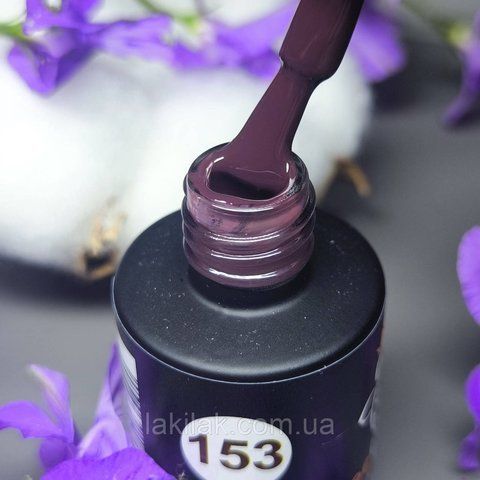 Гель-лак для нігтів Bee Nails 153 (темний бургунді) 8мл bee_nails_153 фото