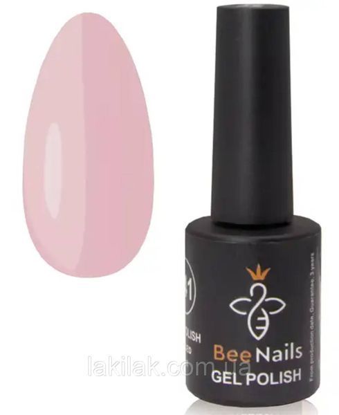 Гель-лак для нігтів Bee Nails 054 (біло-ліловий) 8мл bee_nails_054 фото