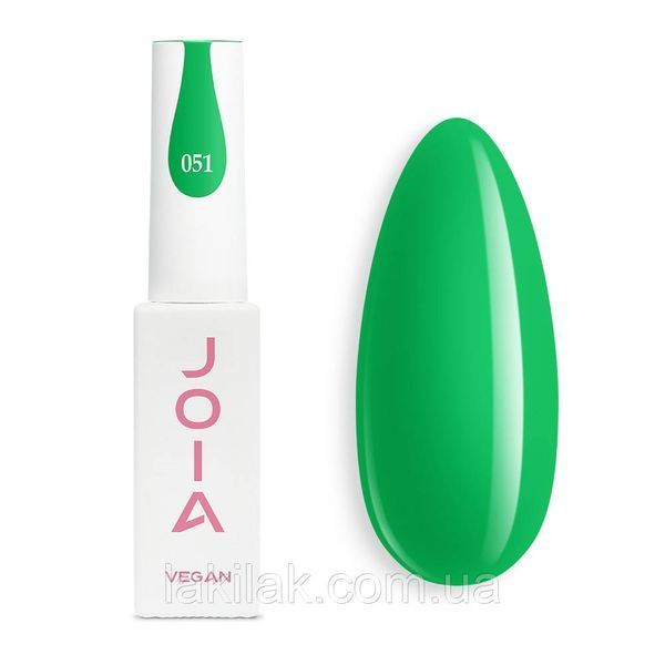 Гель-лак JOIA vegan 051 зеленая лужайка, 6 мл joia051 фото