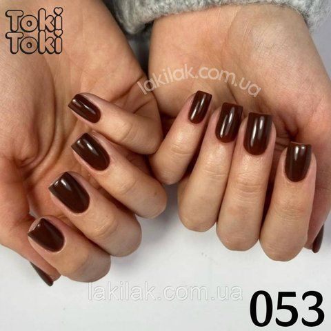 Гель-лак Toki-Toki № 053 шоколадний 5мл tokitoki_053 фото