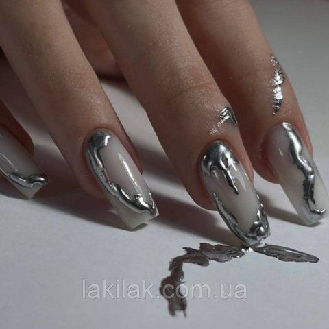 Металізована гель-фарба рідкий метал Bee Nails 5мл paint_bee_nails_metal фото