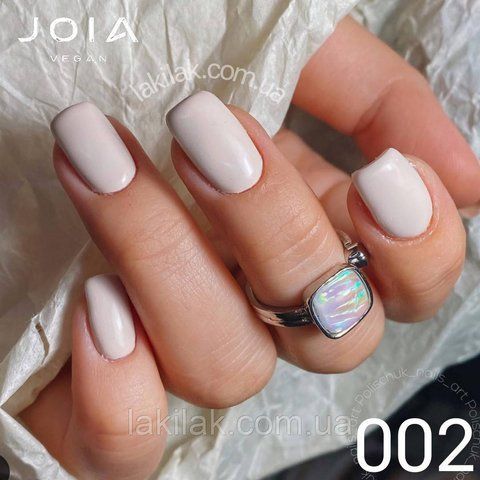 Гель-лак JOIA vegan 002 молочный с ноткой какао, 6 мл joia002 фото