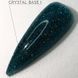 Светоотражающая база Crooz Crystal Base №01 (зеленая с блеском) 8мл crooz_base_crystal01_8ml фото 4