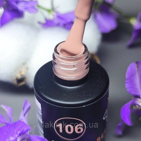 Гель-лак для ногтей Bee Nails 106 (лилово-бежевый) 8мл bee_nails_106 фото