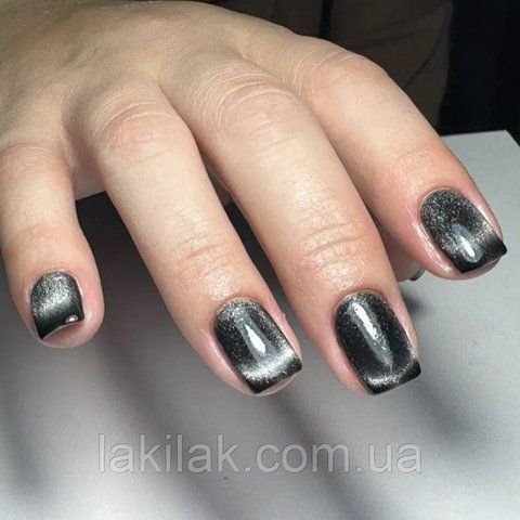 Гель-лак для нігтів Bee Nails 26D котяче око 24 (чорний) 8мл bee_nails_cat_24 фото