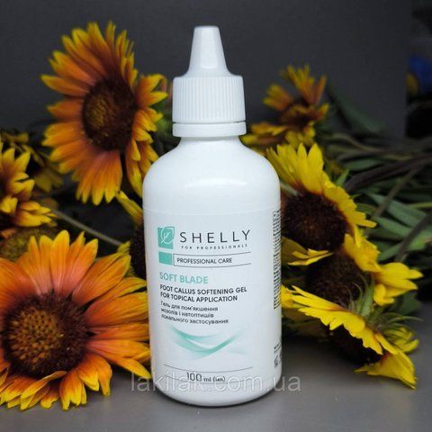 Гель-кератолітик для локального застосування М'яке лезо Shelly 100мл shelly_734976 фото