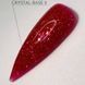 Світловідбивна база Crooz Crystal Base №02 (коралова з блиском) 8мл crooz_base_crystal02_8ml фото 4