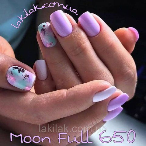 Гель-лак Moon Full Winter №650 насыщенный сиреневый 8мл moon_650 фото