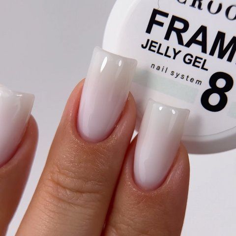 Гель-желе для нарощення нігтів Crooz Frame Jelly gel 08 15мл crooz_jelly_08_15ml фото