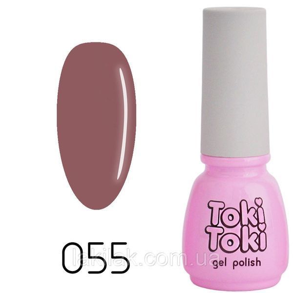 Гель-лак Toki-Toki № 055 рожевий шоколад 5мл tokitoki_055 фото