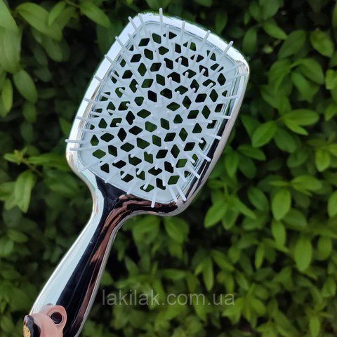 Срібний гребінець Super Brush Cecilia hairbrush_cecilia фото