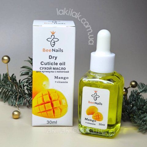 Сухое масло для кутикулы Bee Nails (манго) 30 мл oil_dry_bee_mango_30ml фото
