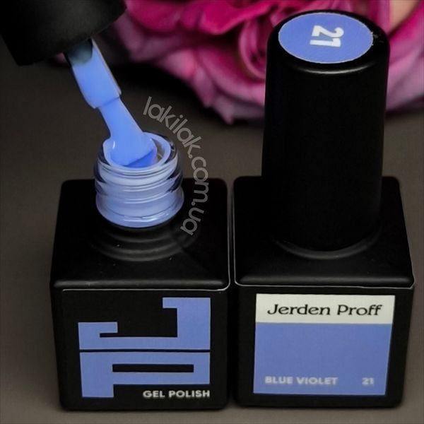 Гель-лак Jerden Proff №21 (сине-фиолетовый) 5 мл jerden_proff_21 фото