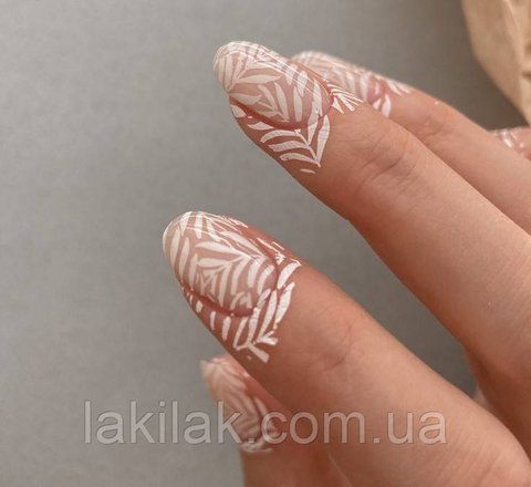 Гель-краска 2в1 Global Fashion 02 белая (стемпинг + роспись) 8мл paint_global_2in1_02 фото