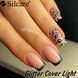 Гель для наращивания ногтей Польша Glitter Cover Light 5мл gel_silcare_glit_cl_50ml фото 3