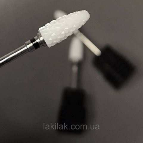 Фреза кукурузка керамика с черной насечкой freza_keram_kukuruza_blac фото