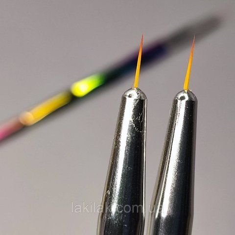 Пензлик для розпису Lilly Beaute ворс 8мм (веселкова) penz_lilly_rainbow_8mm фото