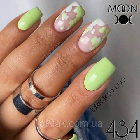 Гель-лак Moon Full Breeze color №434 фисташково-салатовый 8мл moon_434 фото