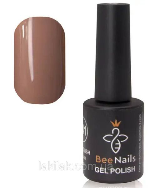 Гель-лак для ногтей Bee Nails 110 (капучино) 8мл bee_nails_110 фото