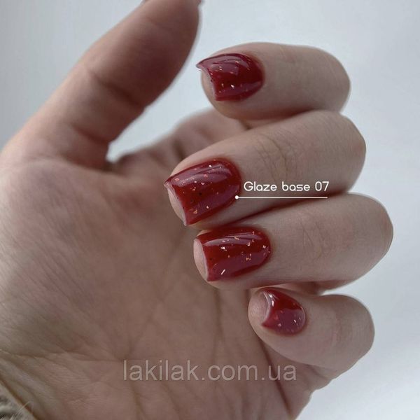 База для гель-лаку Toki-Toki Glaze Base GL07 з поталлю 5мл toki_base_glaze_07 фото