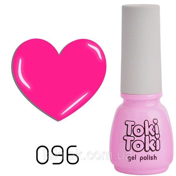 Гель-лак Toki-Toki № 096 неоновый ярко-розовый 5мл tokitoki_096 фото