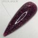 Світловідбивна база Crooz Crystal Base №07 (сливова з блиском) 8мл crooz_base_crystal07_8ml фото 4