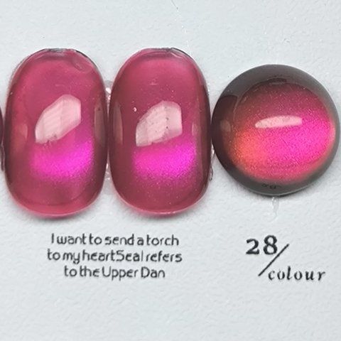 Гель-лак для нігтів котяче око Bee Nails Aurora 28 Cat Eye 8мл bee_nails_aurora_28 фото