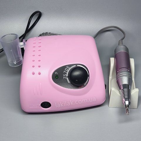 Фрезер Bucos ZS-705 35тис. об/хв, 65W для манікюру і педикюру (рожевий) bucos_zs705_pink фото